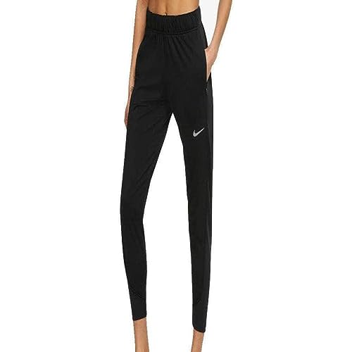 Nike Damen Therma-fit Essential Laufhose für Damen Hose, Black/Black/Reflective Sil, XS EU von Nike