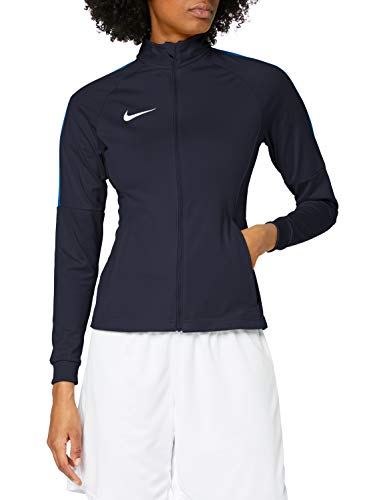 Nike Damen W NK DRY ACDMY18 TRK JKT K Sport Jacket, obsidian/Royal blue/(white), XS von Nike
