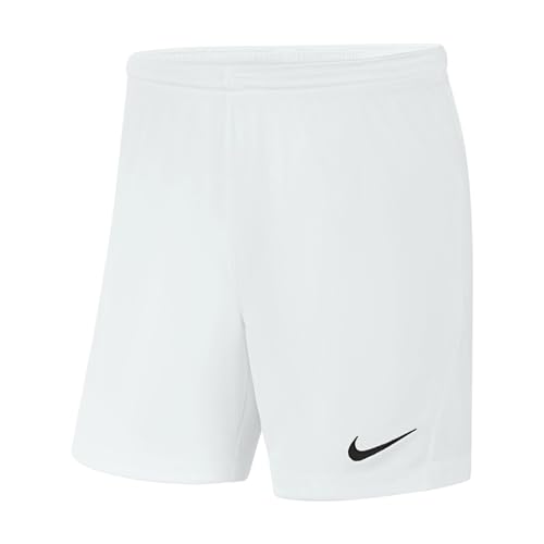 Nike Damen Shorts Park III NB Shorts, White/Black, XL, BV6860 von Nike