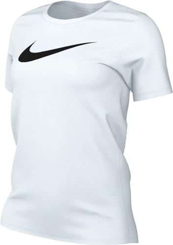 Nike Damen W Nk Df Tee Rlgnd Hbr, White, FQ4975-100, XL von Nike
