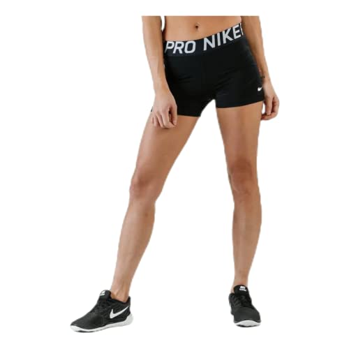 Nike Damen W Np 3in New Sport Shorts, Black/Black/(White), XL EU von Nike