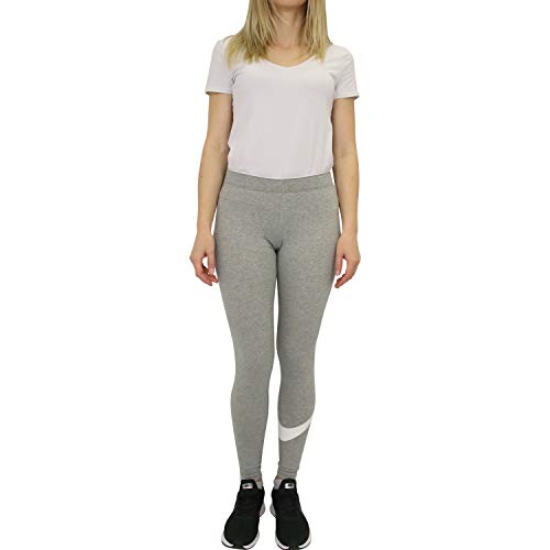 Nike Damen W Nsw Club Logo2 Leggings, Grau, S-L Slim EU von Nike