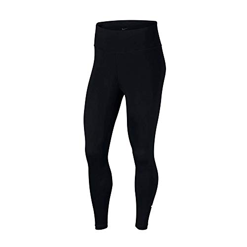 Nike Damen W ONE 7/8 Tight 2 Sport Trousers, schwarz(black/White), L, AT1102-010 von Nike