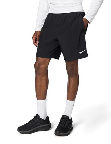 Nike Herren Df Challenger Shorts, Black/Black/Black/Reflective S, L EU von Nike