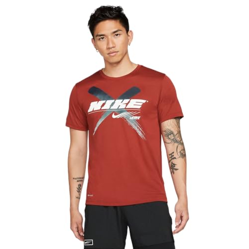 Nike Df Lgd Sc 2 Su21 T-Shirt Dark Cayenne von Nike