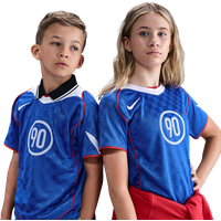 Nike Df T90 Energy Jersey Unisex T-Shirts - Blau - Größe: 147 - 158 CM - Poly Jersey - Foot Locker von Nike