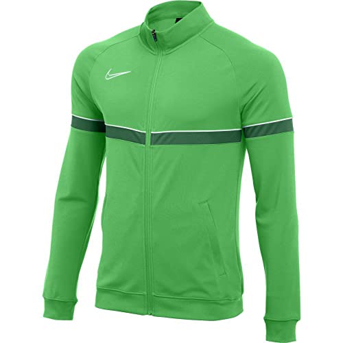 Nike Herren Academy 21 Knit Track Jacket Trainingsjacke, Light Green Spark/White/Pine Green/White, S EU von Nike