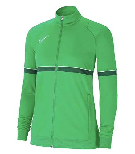 Nike Damen Academy 21 strik track jakke kvinder Trainingsjacke, light green spark/white/pine green/white, S EU von Nike