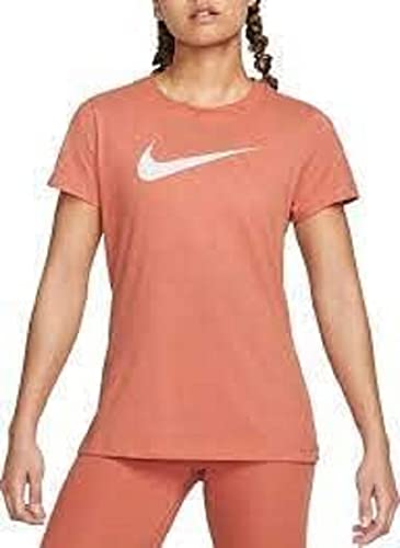 Nike Dri-FIT Shirt Damen, Orange, XS von Nike