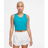 Nike Dri-Fit Fast Crop Tank-Top Damen in türkis, Größe: XL von Nike