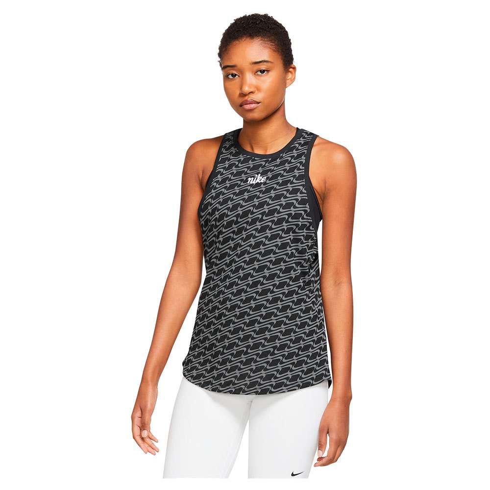 Nike Dri Fit Icon Clash High-neck Sleeveless T-shirt Schwarz 2XL Frau von Nike