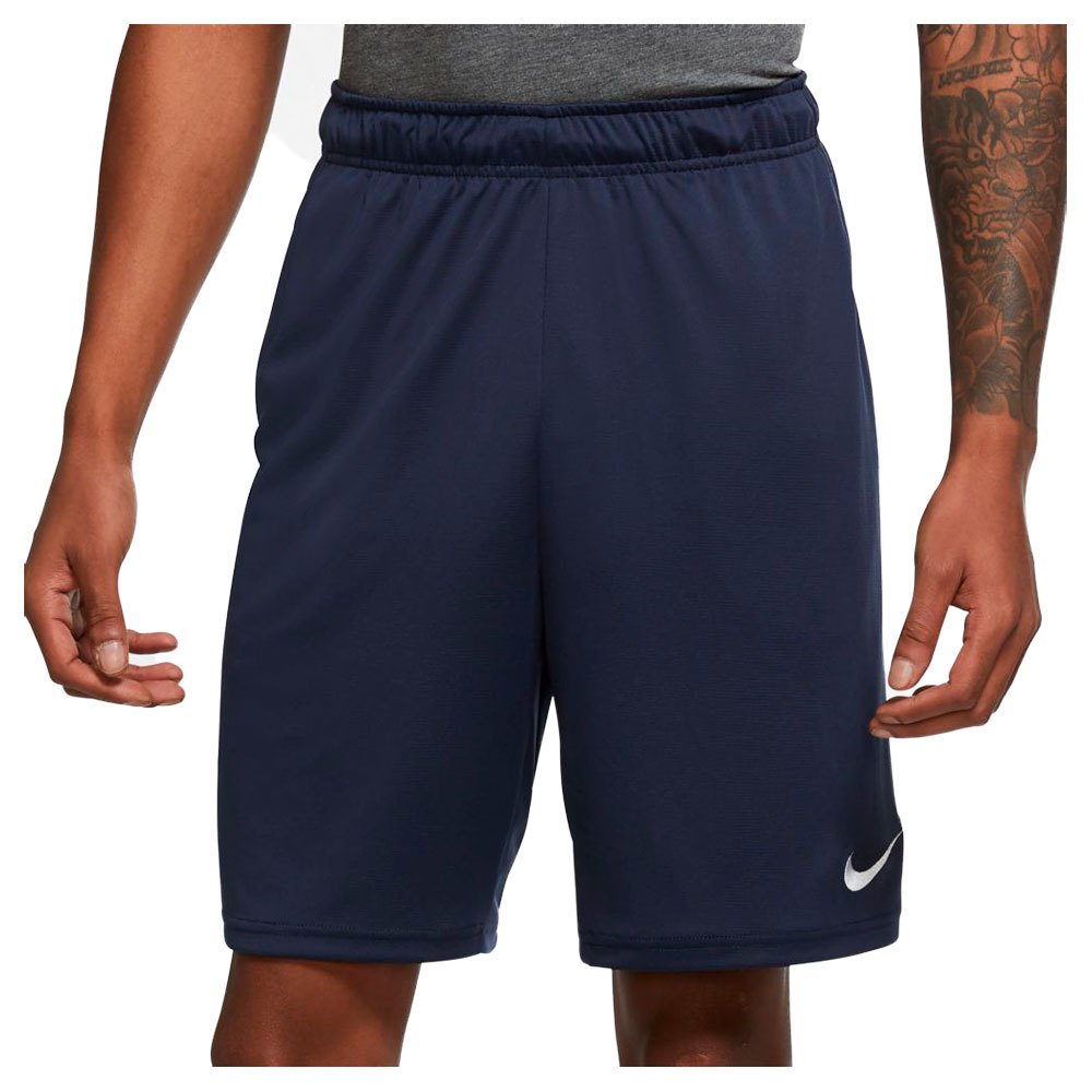 Nike Dri Fit Knit Shorts Blau S Mann von Nike