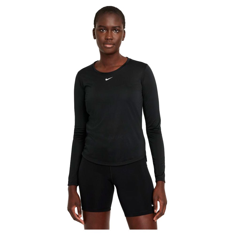 Nike Dri Fit One Long Sleeve T-shirt Schwarz XS Frau von Nike