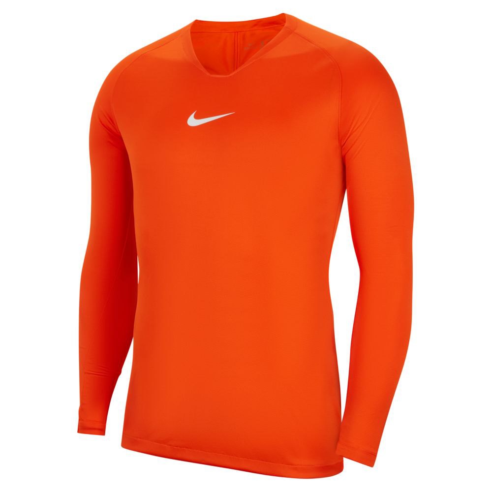 Nike Dri Fit Park First Layer Long Sleeve T-shirt Orange S Mann von Nike