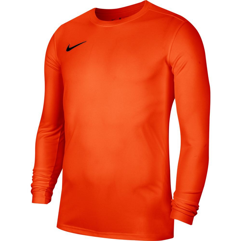 Nike Dri Fit Park Vii Long Sleeve T-shirt Orange 2XL Mann von Nike