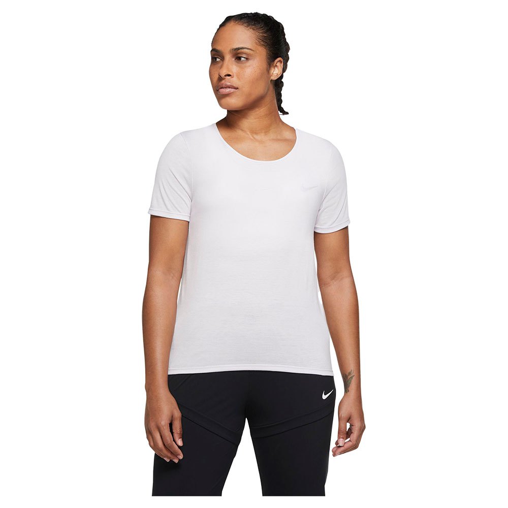 Nike Dri Fit Run Division Short Sleeve T-shirt Grau S Frau von Nike