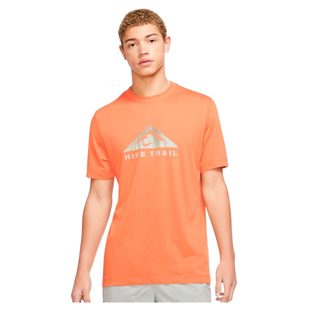 Nike Dri Fit Short Sleeve T-shirt Orange M Mann von Nike