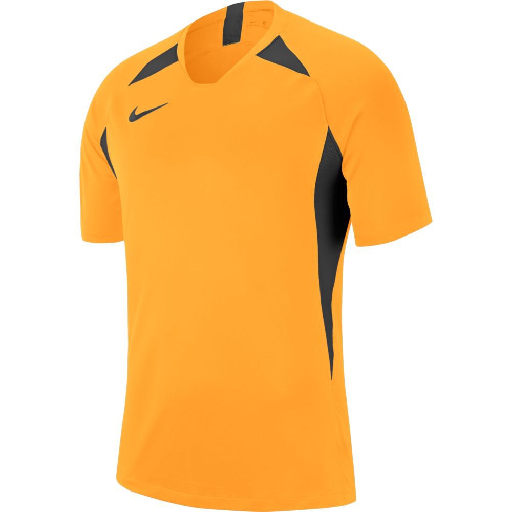 Nike Dri Fit Striker V Short Sleeve T-shirt Gelb S Mann von Nike