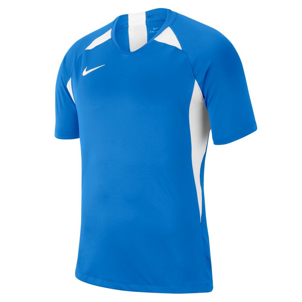 Nike Dri Fit Striker V Short Sleeve T-shirt Blau S Mann von Nike