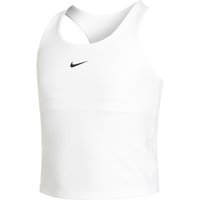 Nike Dri-Fit Swoosh Sport-BH Mädchen in weiß, Größe: L von Nike