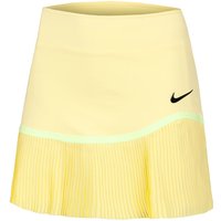 Nike Dri-fit Advantage Pleated Rock Damen Zitronengelb - L von Nike