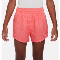 Nike Dri-fit Big Kids High Waisted Woven Shorts Mädchen Koralle - L von Nike