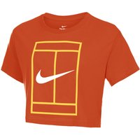 Nike Dri-fit Heritage Crop T-shirt Damen Rost - M von Nike