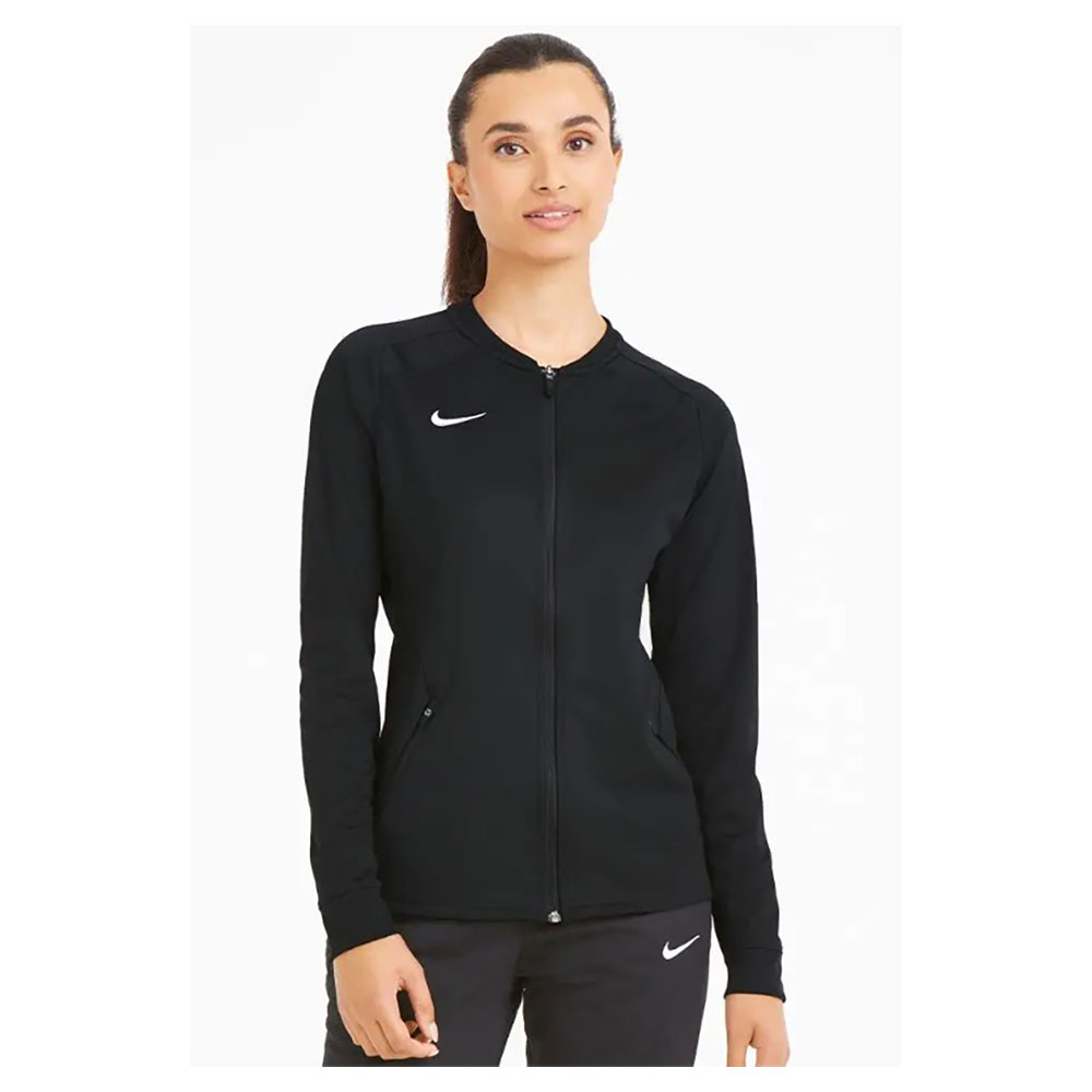 Nike Dri-fit Track Full Zip Sweatshirt Schwarz L Frau von Nike