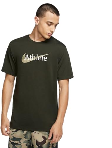 Nike Dry Db Athlete Camo T-Shirt Sequoia L von Nike