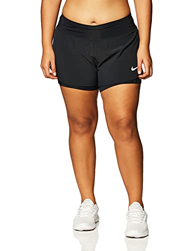Nike Eclipse 2In1 Shorts Black/Reflective Silv XS von Nike