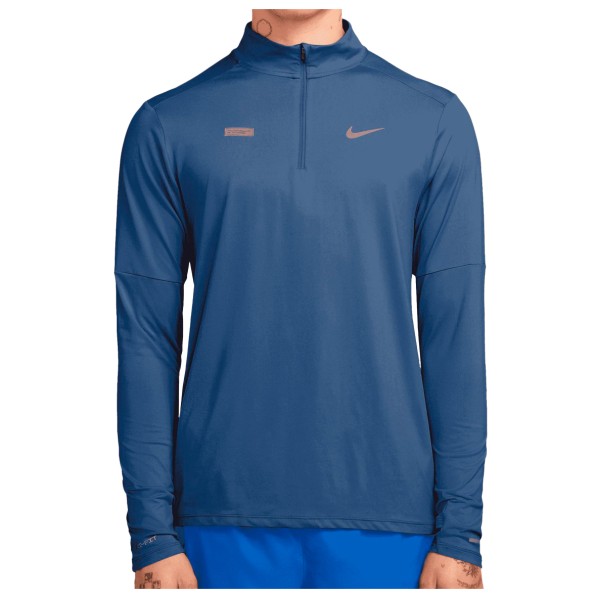 Nike - Element Flash Dri-FIT Running Shirt - Funktionsshirt Gr L;M;S;XL;XXL blau von Nike