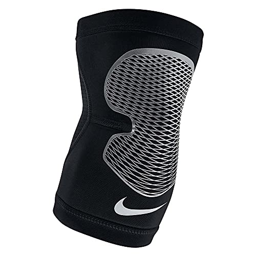 Nike Erwachsene Pro Hyperstrong Elbow Sleeve 2.0 Ellenbogenstulpe, Black/Metallic Silver/White, XL von Nike