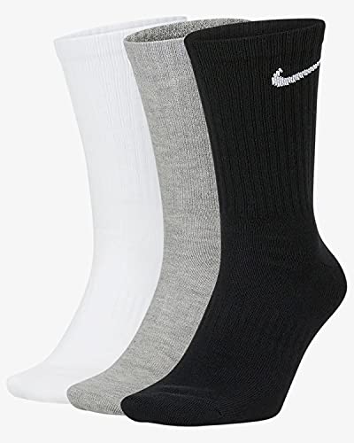 Nike Herren Everyday Cush Crew Chaussettes Socken, Mehrfarbig (Multi-Color), (Herstellergröße: Medium) von Nike