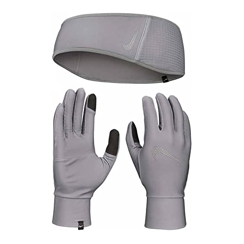 Nike Essential Running Stirnband- en Handschuh Set Damen - M/L von Nike