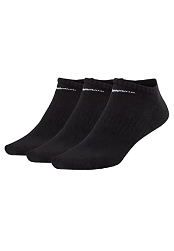 Nike Unisex U Nk Everyday Cush 3pr Socken, Schwarz/Weiß, S EU von Nike