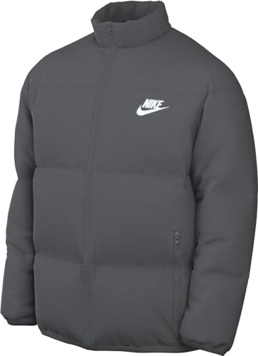 Nike FB7368-068 M NK TF CLUB PUFFER JKT Jacket Herren IRON GREY/WHITE Größe 2XL von Nike