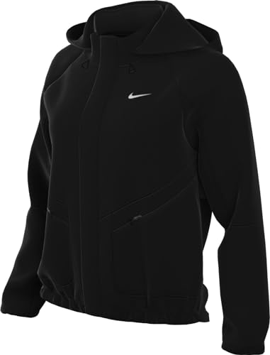 Nike FB7492-010 W NK SWIFT SF JKT Jacket Damen BLACK/BLACK/REFLECTIVE SILV Größe S von Nike