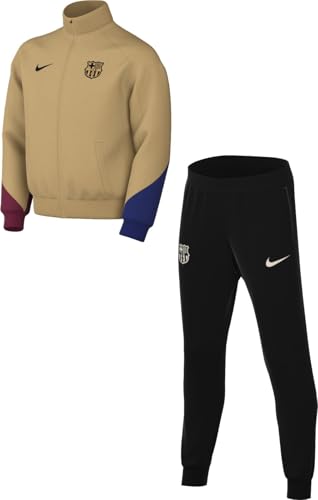 Nike Unisex Kinder Fcb Y Nk Df Strk Trk Suit K Trainingsanzug, Club Gold/Noble Red/Black, 8-9 Jahre EU von Nike