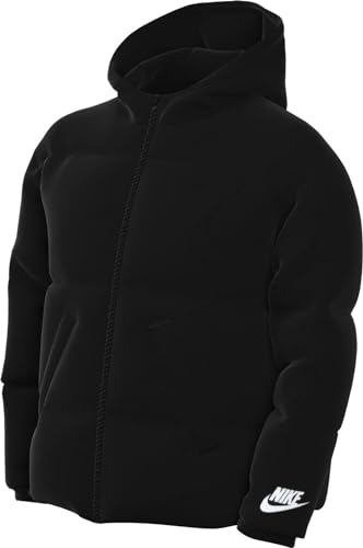 Nike FD2841-010 K NSW TF HIGH SYNFL HD JKT Jacket Unisex BLACK/BLACK/WHITE Größe S von Nike