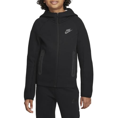 Nike NSW Tech FLC Sweatshirt Black/Black/Black XS von Nike