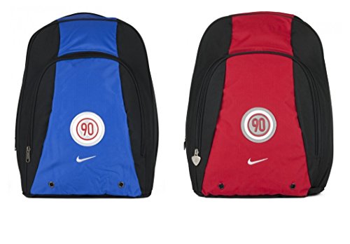 Nike Fahrradrucksäcke Total 90 Bacl Pack Classic Rucksack School Bag Back to School Bag Red/Blue 594184 (Blue/Black) von Nike