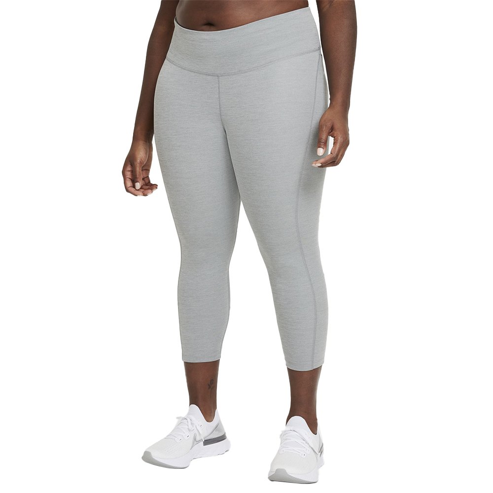 Nike Fast Mid Rise Crop Leggings Grau L / Regular Frau von Nike