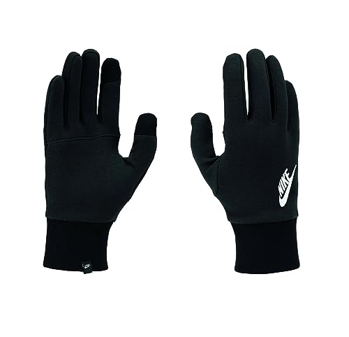 Nike Fleece Handschuhe Gloves (M, Black/White) von Nike