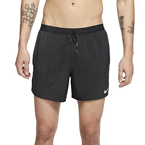 Nike Herren Flex Stride Shorts, Black/Reflective Silver, XL von Nike