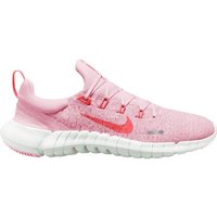 Nike Free Run 5.0 Neutralschuh Damen - Pink, Weiß, Größe 38.5 von Nike