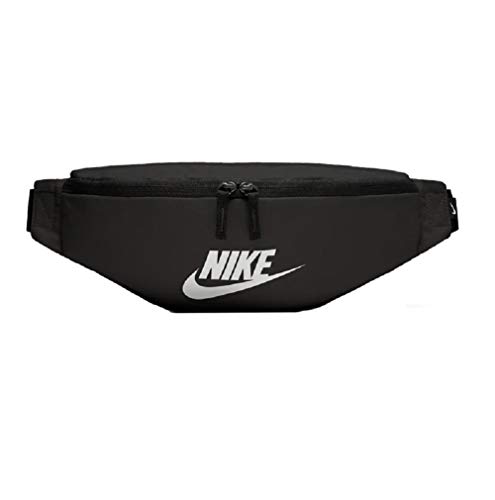 Nike Heritage Hip Bag Gürteltasche (one Size, Black/White) von Nike