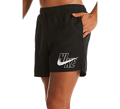 Nike Herren 5 Volley Shorts Badehose, Schwarz, XL EU von Nike