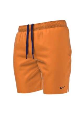 NIKE Herren 7 Volley Short Badeanzug, Total Orange, S von Nike