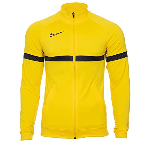 Nike Herren Academy 21 Knit Track Jacket, Tour Yellow/Black/Anthracite/Black, XL von Nike