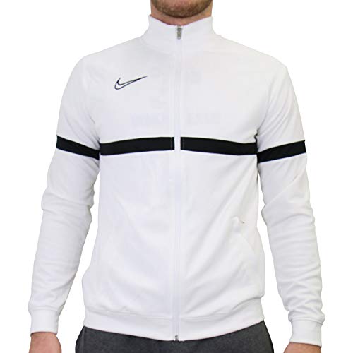 Nike Herren Dri-FIT Academy 21 Jacke, White/Black, L von Nike